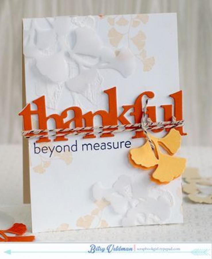Papertrey Ink - Counting My Blessings Die Collection (set of 3)