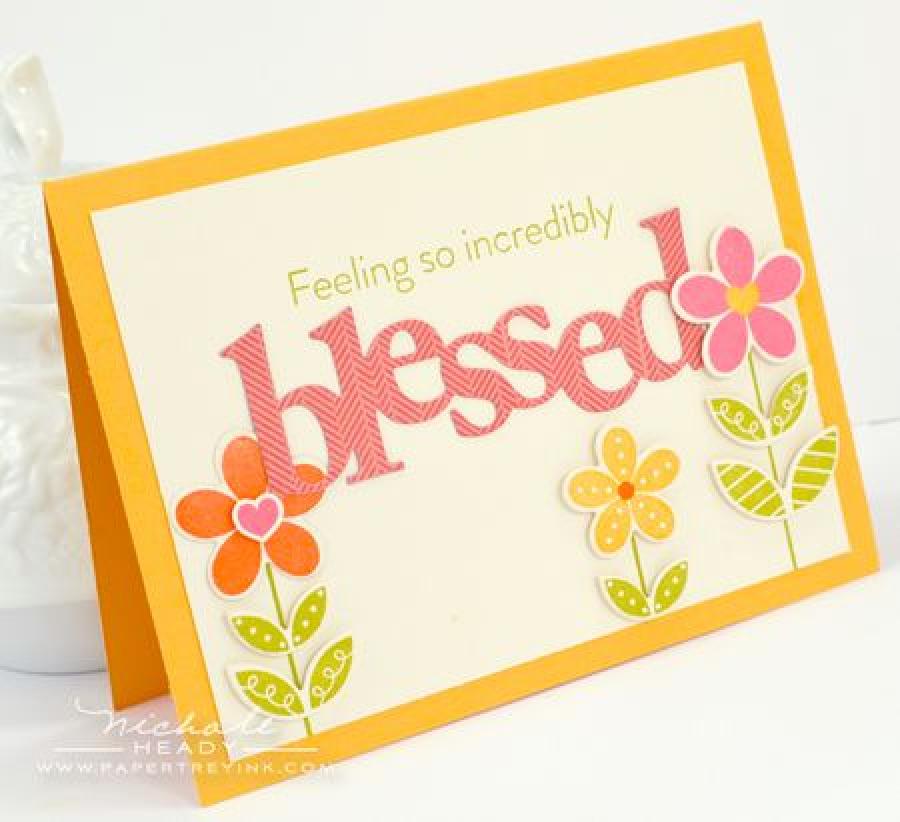 Papertrey Ink - Counting My Blessings Die Collection (set of 3)