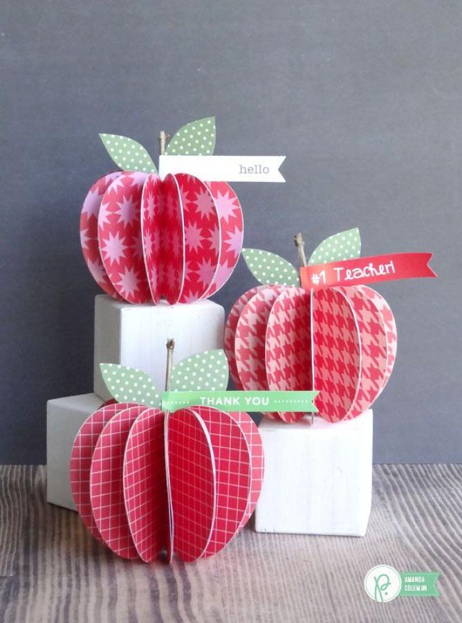 Papertrey Ink - Teacher's Apple Die Collection (set of 2)