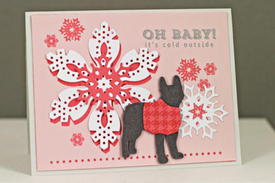 Papertrey Ink - Stitched Snowflake Die