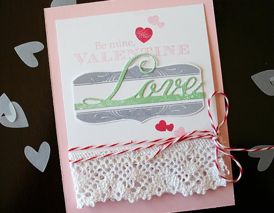 Papertrey Ink - Boutique Borders: Valentine Die