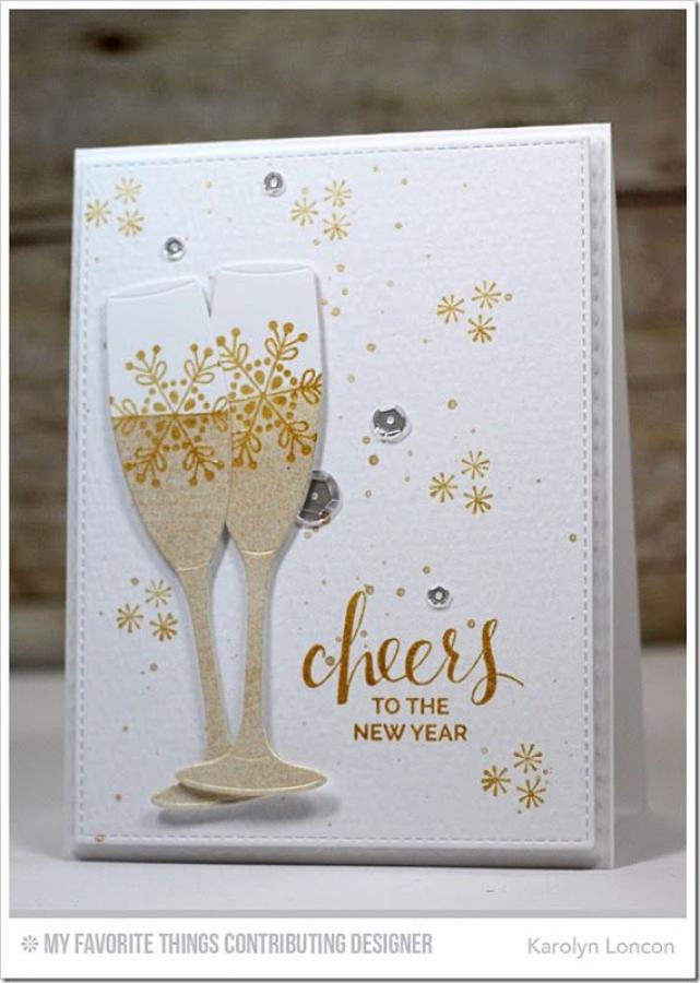 Papertrey Ink - Propose a Toast Die