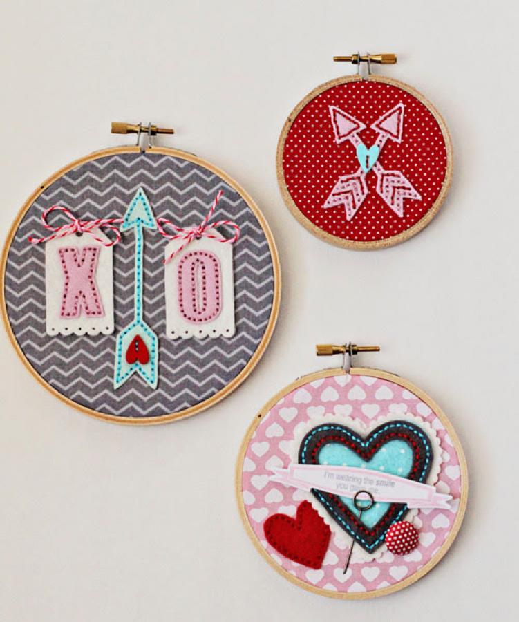 Papertrey Ink - Valentine Stitches Die Collection (set of 4)