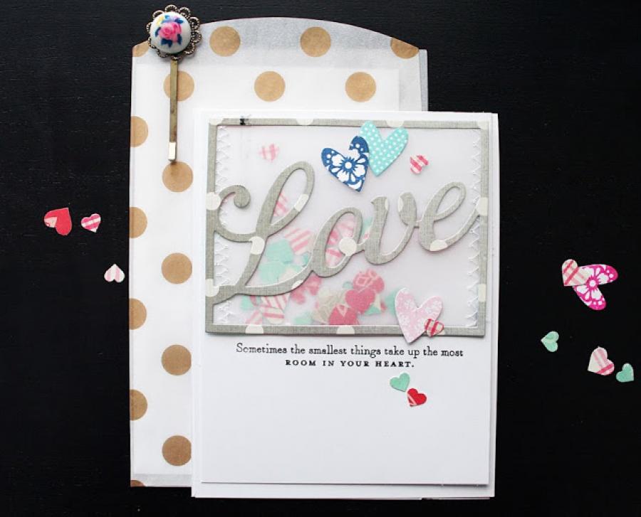 Papertrey Ink - Framed Love Die