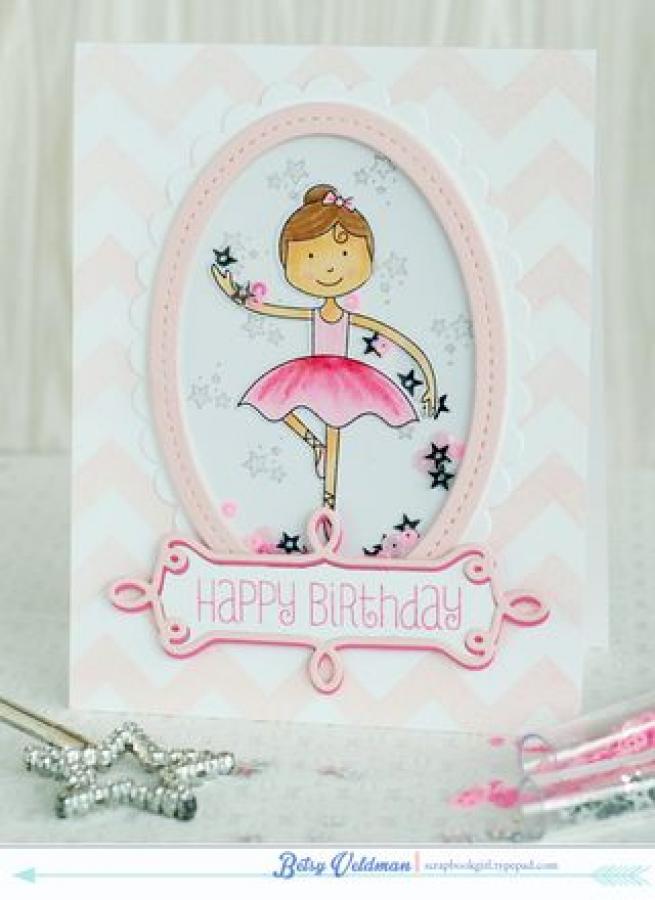 Papertrey Ink - Ballerina Beauty Die