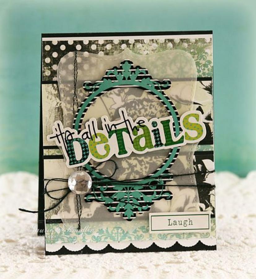 Papertrey Ink - Journal Card Borders Die