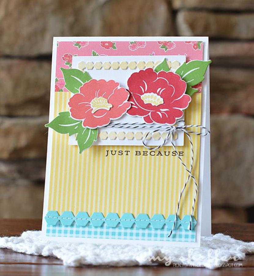 Papertrey Ink - Embroidered Borders Die