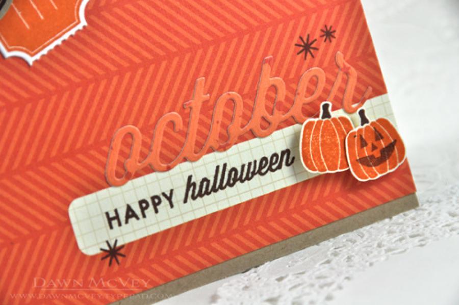 Papertrey Ink - Monthly Moments: October Die
