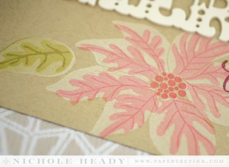 Papertrey Ink - Painted Poinsettias Die