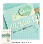 Papertrey Ink - Monthly Moments: January Die