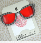 Papertrey Ink - Secret Agent Glasses Die