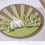 Papertrey Ink - Petite Places: Pop Up Trees Die