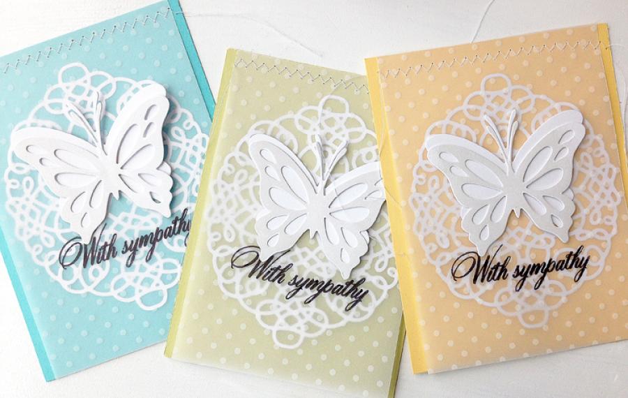 Papertrey Ink - Beautiful Butterflies Layers Die