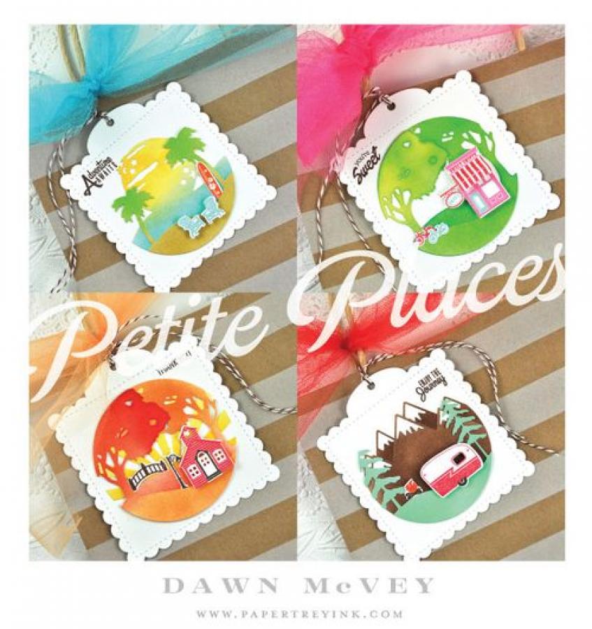Papertrey Ink - Scene It: Skyscapes Die Collection (set of 3)
