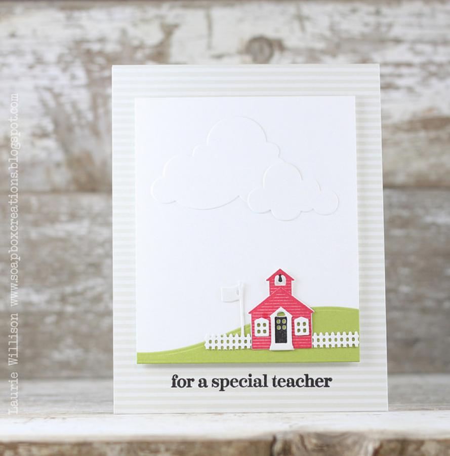 Papertrey Ink - Petite Places: School Die