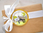 Papertrey Ink - Scene It: Scalloped Tag Base Die