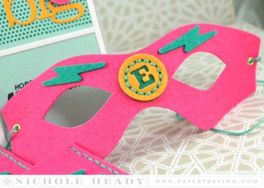 Papertrey Ink - Superhero Mask 1 Die
