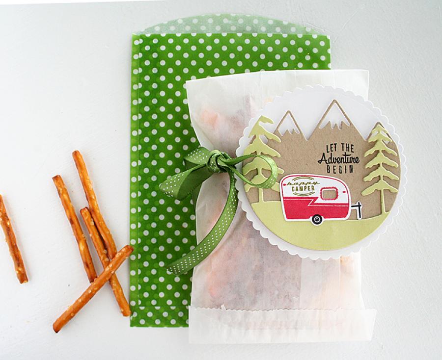 Papertrey Ink - Scene It: Mountain View Die