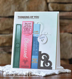 Papertrey Ink - Fancy Bookends Die