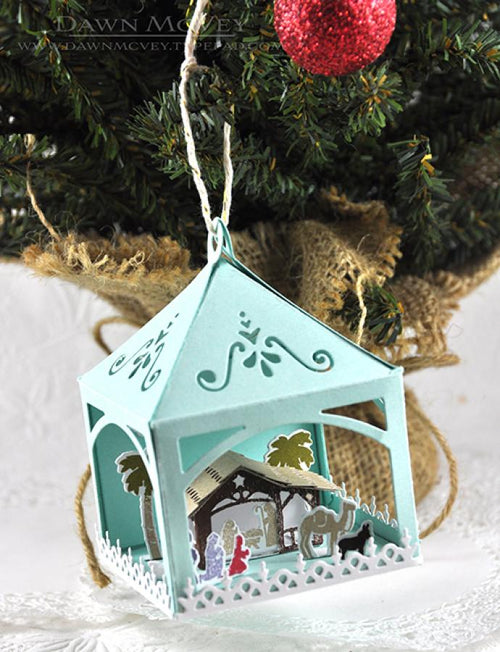 Papertrey Ink - Petite Places: Nativity Die