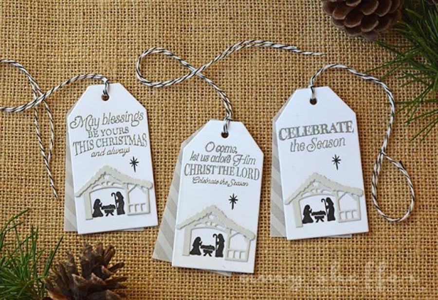 Papertrey Ink - Petite Places: Nativity Die