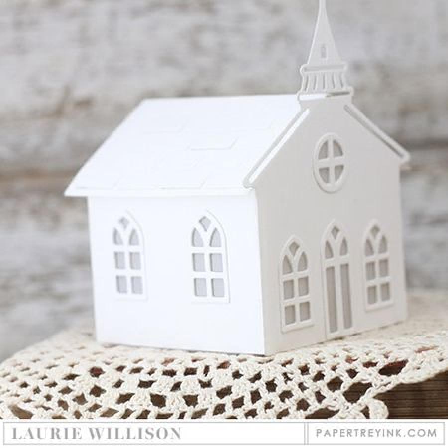 Papertrey Ink - Tiny Town: Square Shingles Die