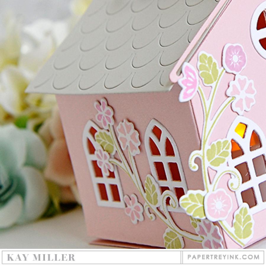 Papertrey Ink - Tiny Town: Scallop Shingles Die