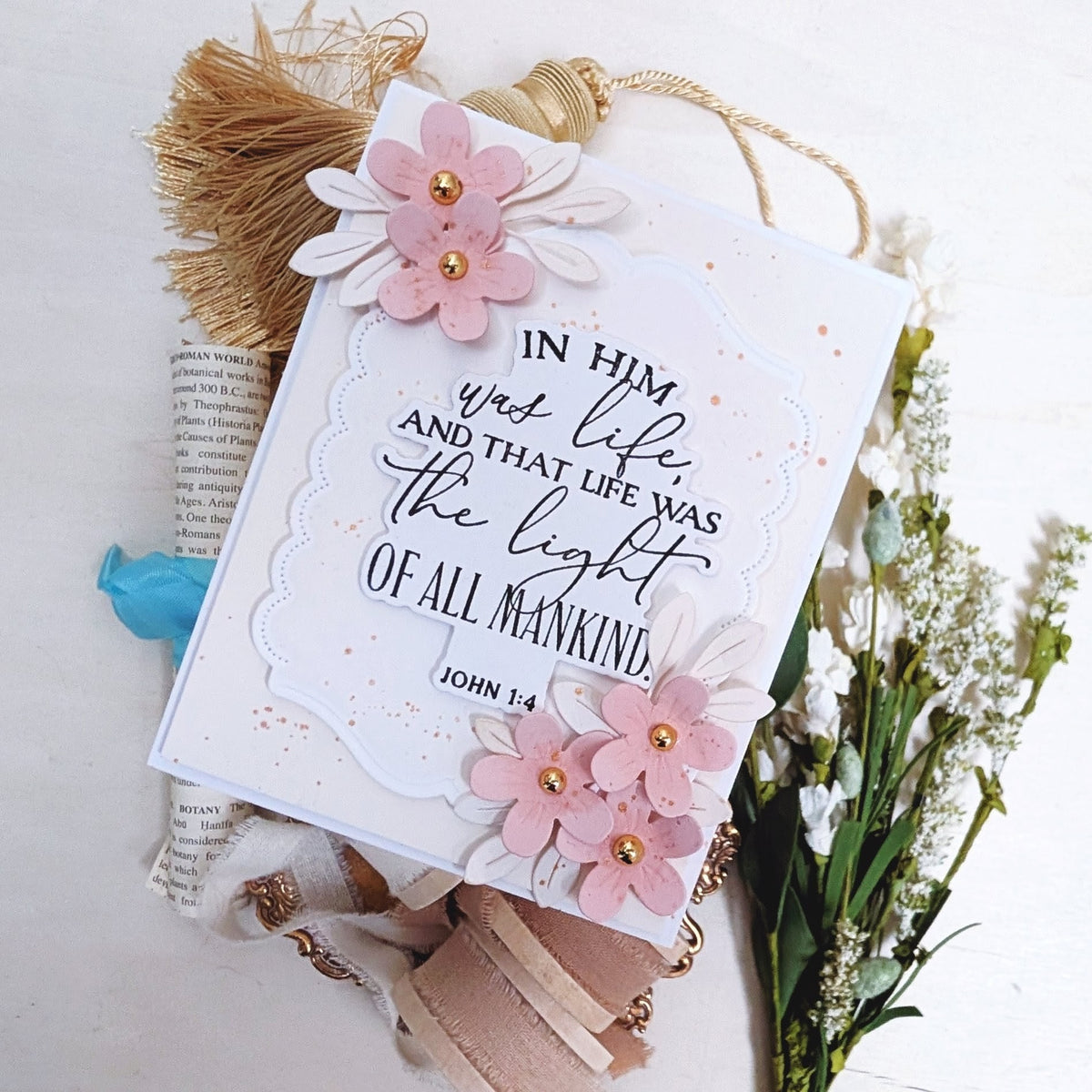 Reflections: John 1:4 Mini Stamp Set