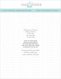 Inside Greetings: Endearing Birthday Mini Stamp Set