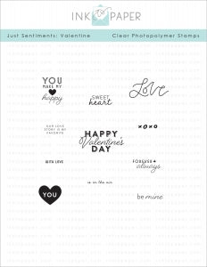 Just Sentiments: Valentine Mini Stamp Set