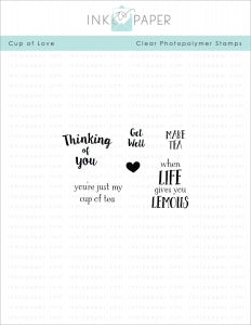 Cup of Love Mini Stamp Set