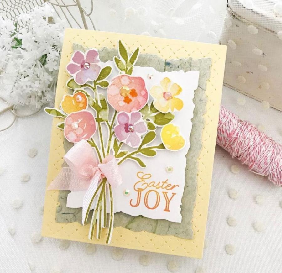 Birthday Bouquet Stamp Set