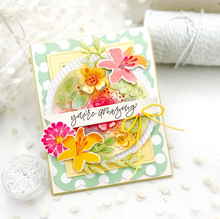 Birthday Bouquet Stamp Set