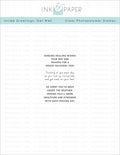 Inside Greetings: Get Well Wishes Mini Stamp Set