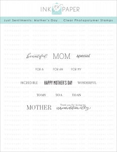 Just Sentiments: Mother's Day Mini Stamp Set