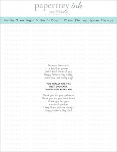 Inside Greetings: Father's Day Mini Stamp Set