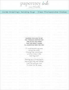 Inside Greetings: Sending Hugs Mini Stamp Set