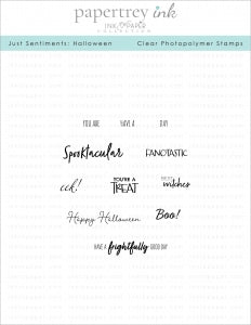 Just Sentiments: Halloween Mini Stamp Set