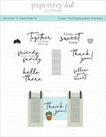 Shutter It Sentiments Stamp Set