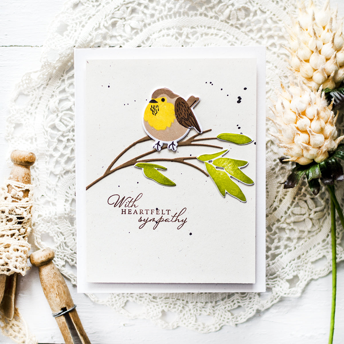 Feathered Friends Mini 4 Mini Stamp Set