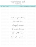 O' Holy Night Stamp Set