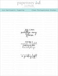Just Sentiments: Together Mini Stamp Set