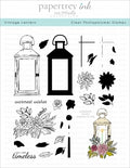 Vintage Lantern Stamp Set