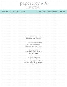Inside Greetings: Love Mini Stamp Set