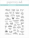 Say It Essentials Stamp Set