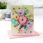 Sidewalk Chalk Flowers Stamp Set