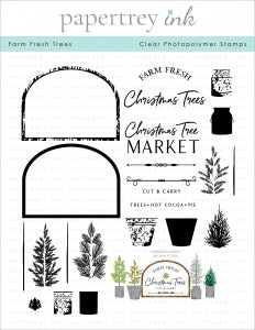 Farm Fresh Trees Stamp Set