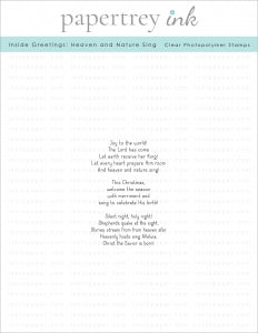 Inside Greetings: Heaven and Nature Sing Mini Stamp Set