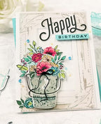 Vase Collection 6 Mini Stamp Set