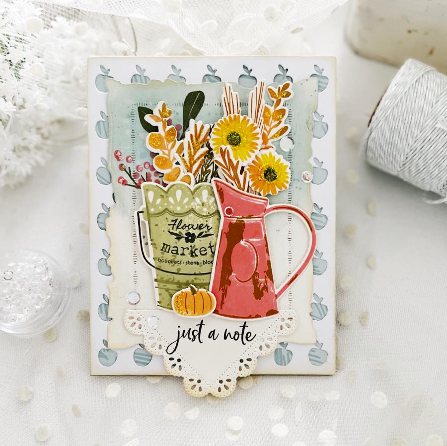Vase Collection 6 Mini Stamp Set